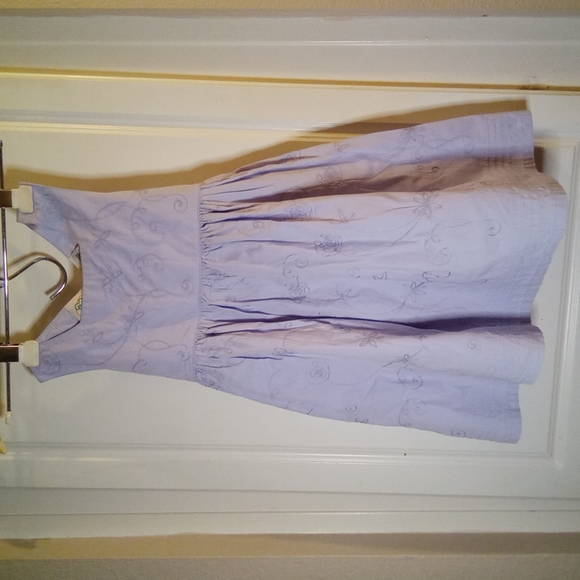 Lavender Embroidered Dress NWT Size 4 - Picture 7 of 7
